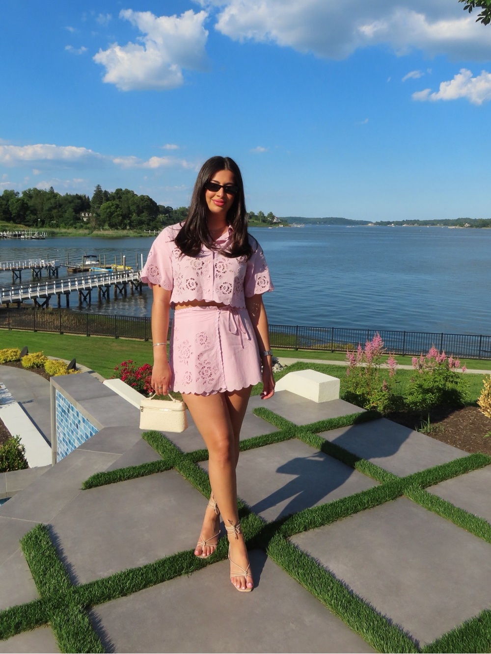 MATCHING LINEN SKIRT SET
